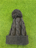 Majors Grey Cable Knit Toque