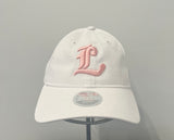 Majors New Era 9TWENTY Strapback Womens White and Pink