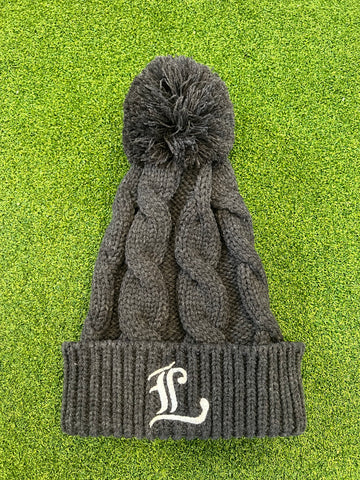 Majors Grey Cable Knit Toque