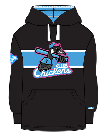 Forest City Cobra Chickens Hoodie Black