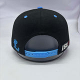 Forest City Cobra Chickens Hat Black & Blue SnapBack