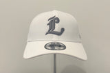 Majors New Era 9FORTY Adjustable Velcro White and Grey