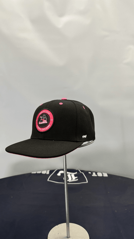 2026 Cobra Chickens Hat - Round Logo, Black and Pink