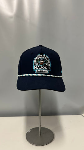 (YOUTH) London Majors "Forest" Rope Hat - Navy
