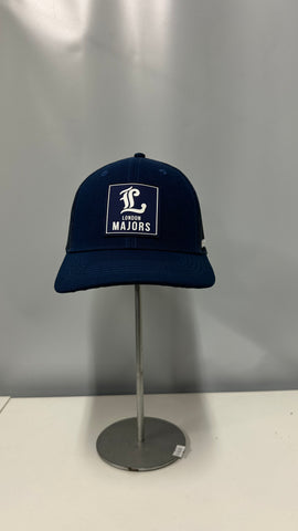 London Majors Navy Rubber Logo Hat