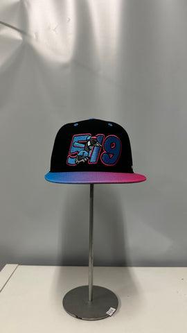 2026 Cobra Chickens Hat - "519" Logo, Black, Blue and Pink