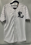 CBL London Majors Fan Jersey - White pinstripe