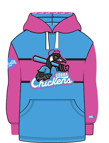 Forest City Cobra Chickens Hoodie Pink